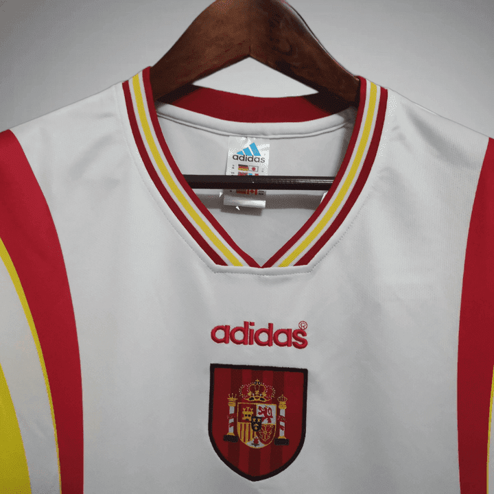 1996 Spain Away Kit from FootballPrestige.club - Premium Football Kits