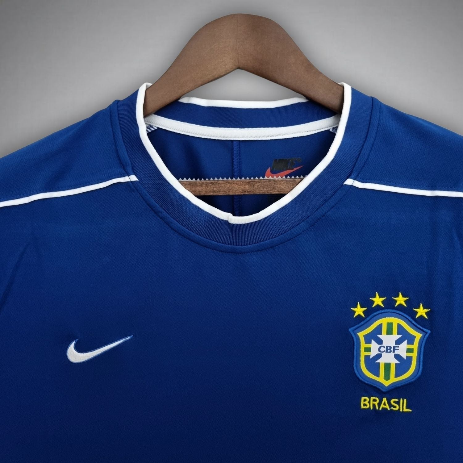 1998 Brazil Away Kit from FootballPrestige.club - Premium Football Kits