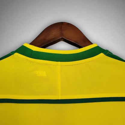 1998 Brazil Home Kit from FootballPrestige.com - Premium Football Kits