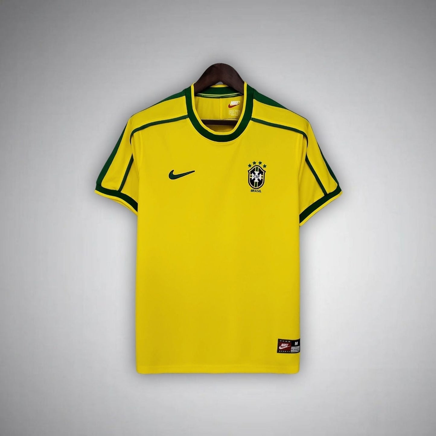 1998 Brazil Home Kit from FootballPrestige.com - Premium Football Kits