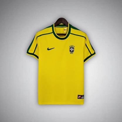 1998 Brazil Home Kit from FootballPrestige.com - Premium Football Kits
