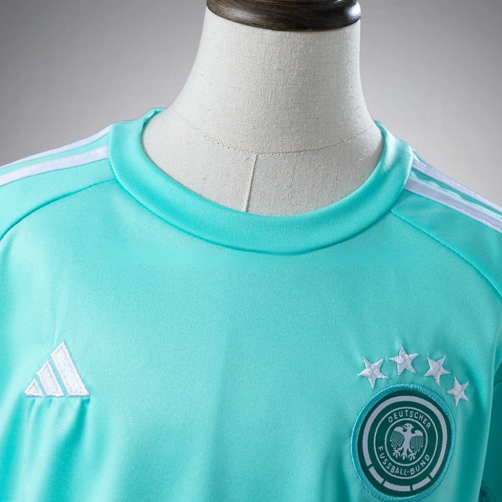 2026 Germany Goalkeeper Kids Size Kit from FootballPrestige.com - Premium Football Kits