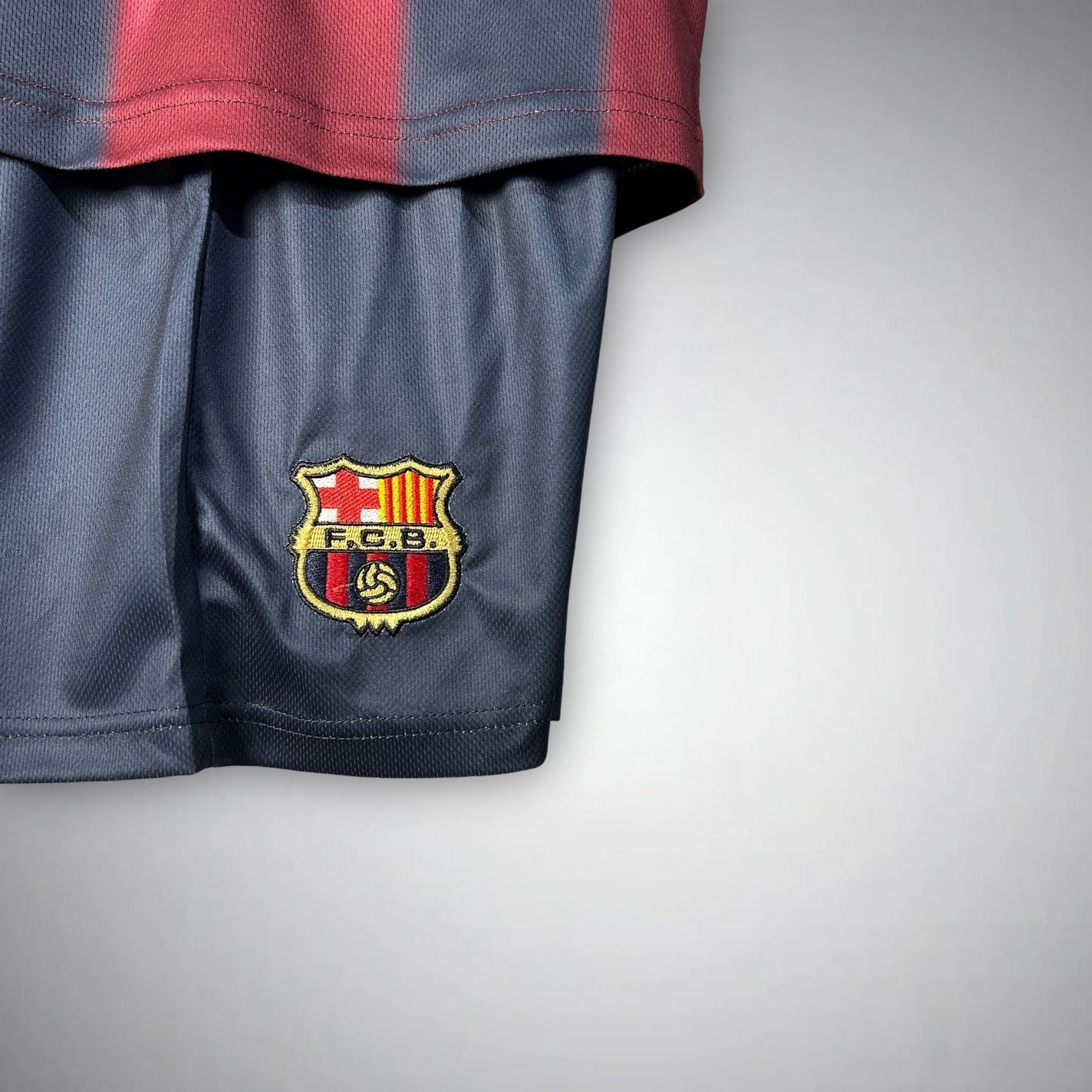 2000/01 FC Barcelona Retro x Cactus Jack Limited Edition Kids Size Home Kit from FootballPrestige.com - Premium Football Kits
