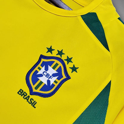 2002 Brazil Home Kit from FootballPrestige.com - Premium Football Kits