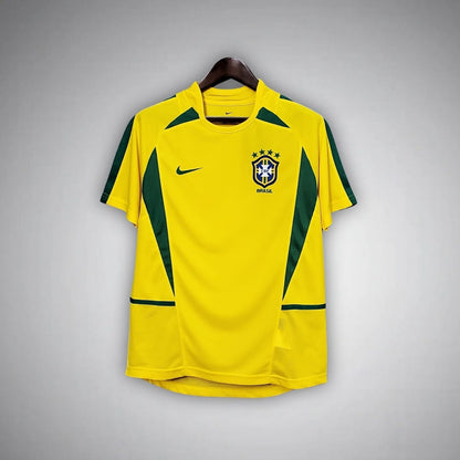 2002 Brazil Home Kit from FootballPrestige.com - Premium Football Kits