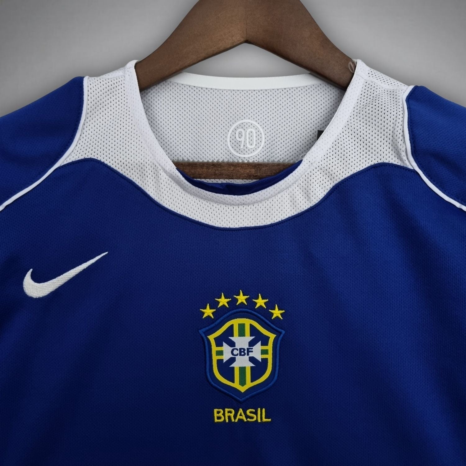 2004 Brazil Away Kit from FootballPrestige.club - Premium Football Kits