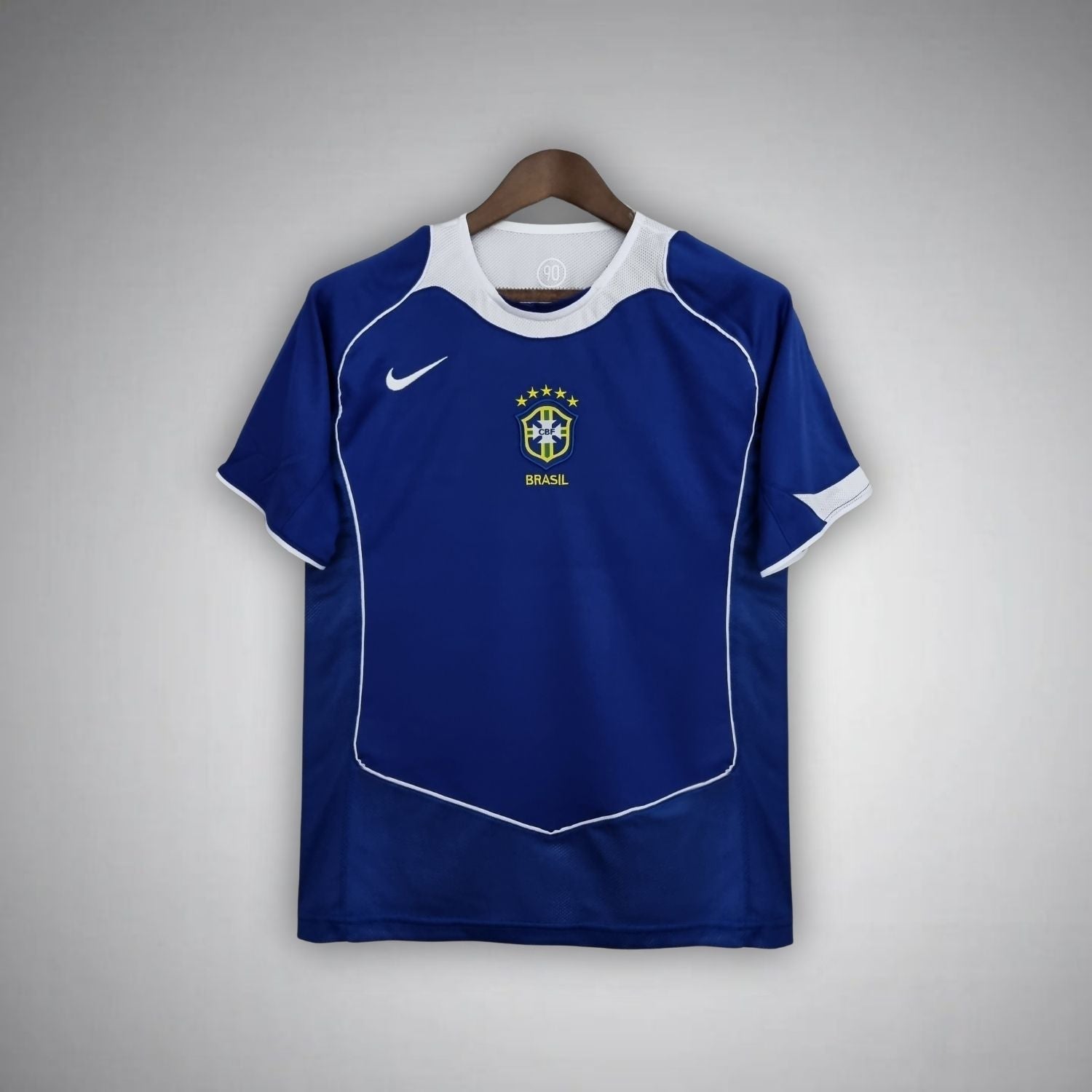 2004 Brazil Away Kit from FootballPrestige.club - Premium Football Kits