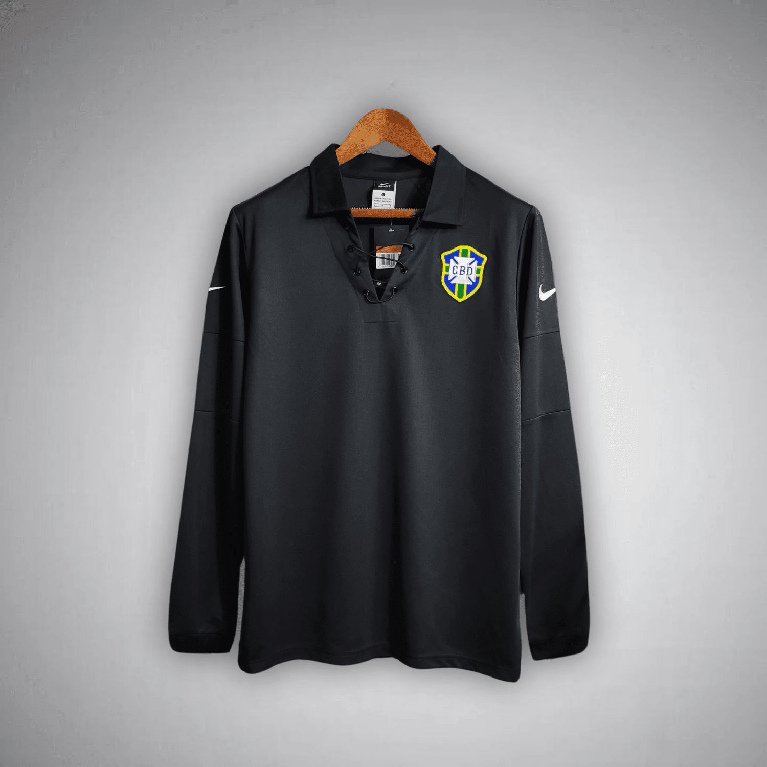 2004 Brazil "Centenary" Long Sleeve Kit from FootballPrestige.club - Premium Football Kits