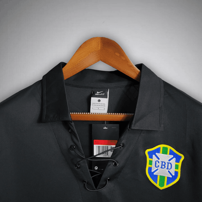 2004 Brazil "Centenary" Long Sleeve Kit from FootballPrestige.com - Premium Football Kits