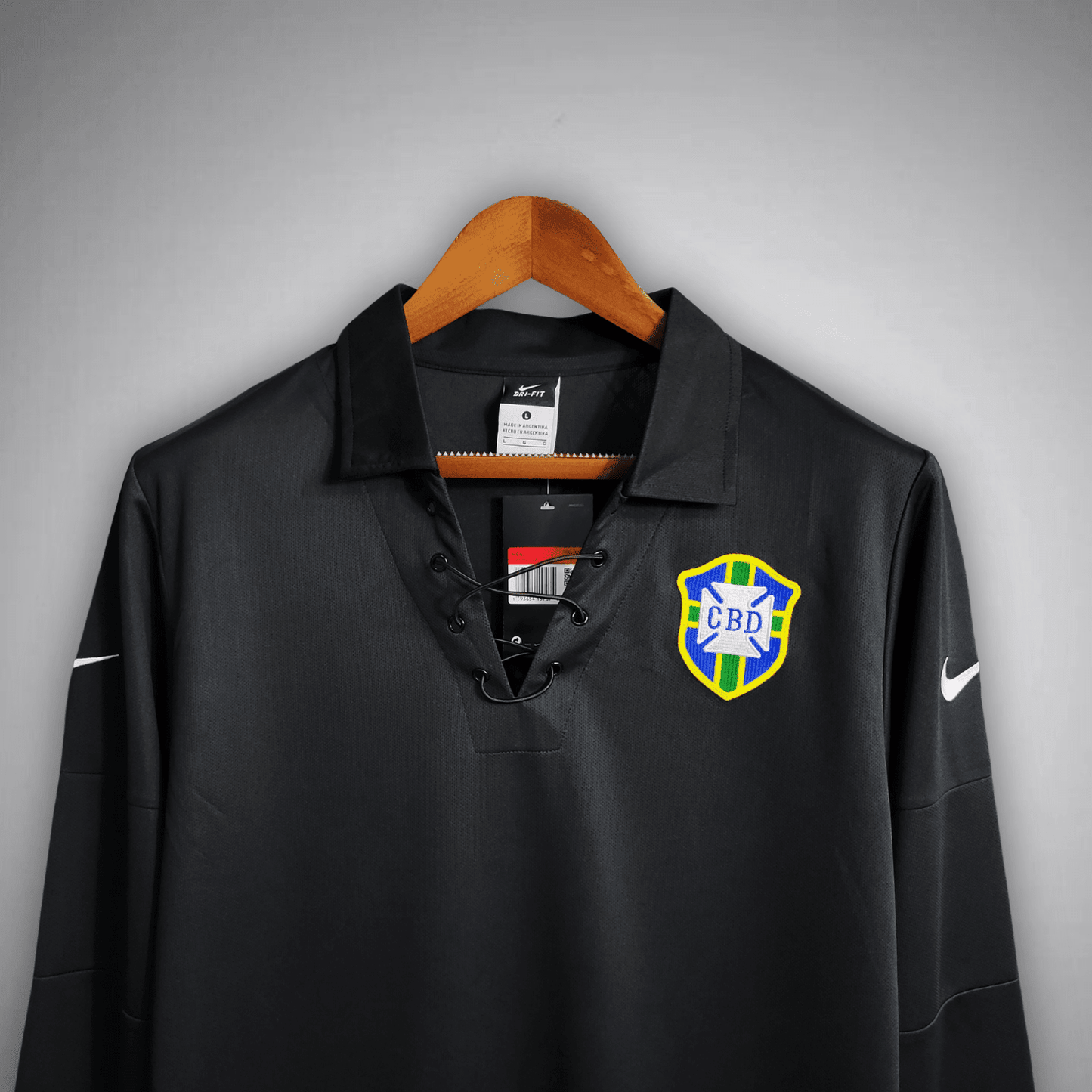 2004 Brazil "Centenary" Long Sleeve Kit from FootballPrestige.com - Premium Football Kits