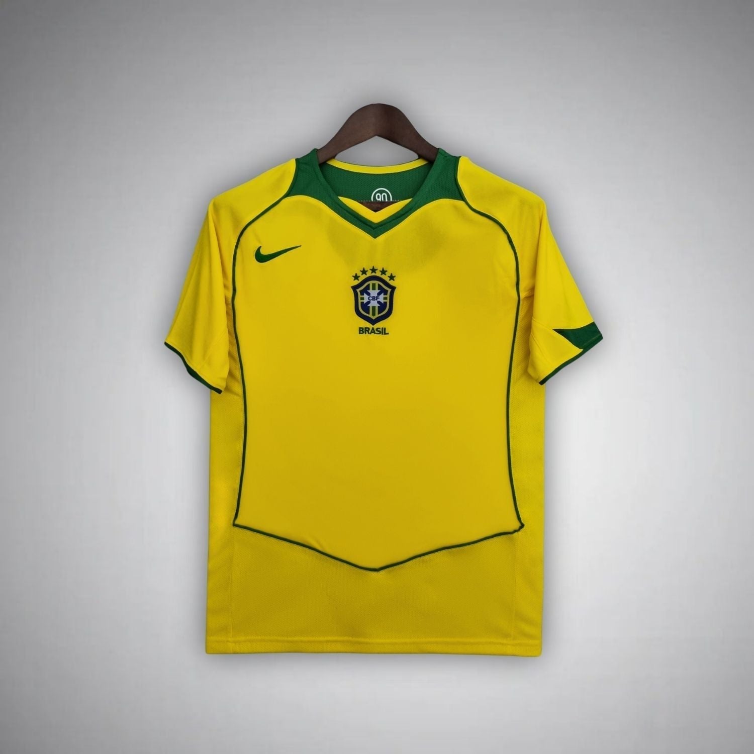 2004 Brazil Home Kit from FootballPrestige.club - Premium Football Kits