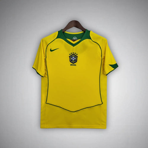 2004 Brazil Home Kit from FootballPrestige.com - Premium Football Kits