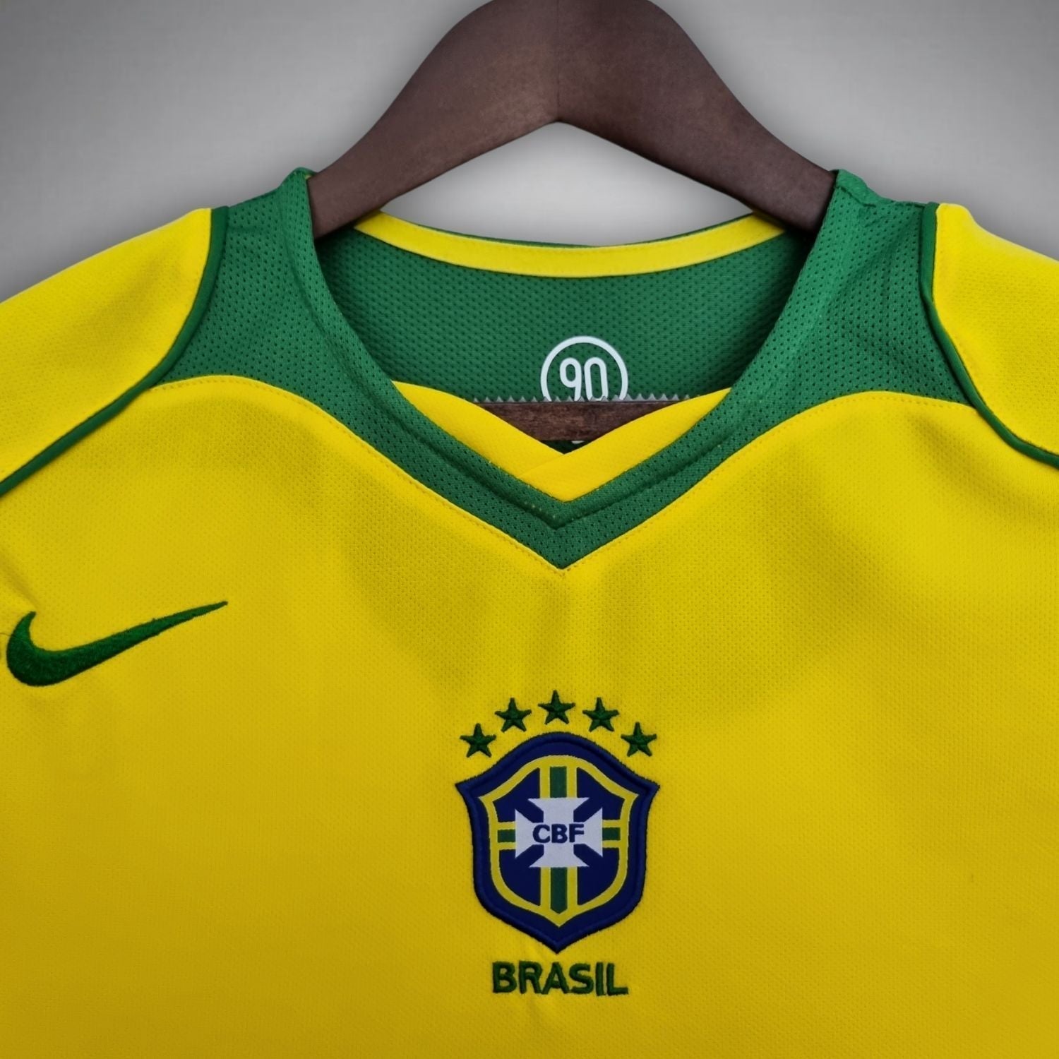 2004 Brazil Home Kit from FootballPrestige.club - Premium Football Kits
