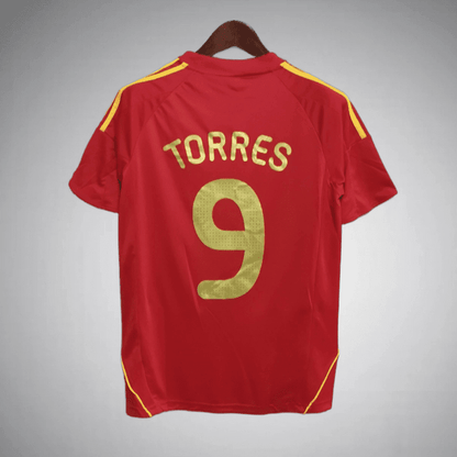 2008 Spain Home Kit from FootballPrestige.com - Premium Football Kits