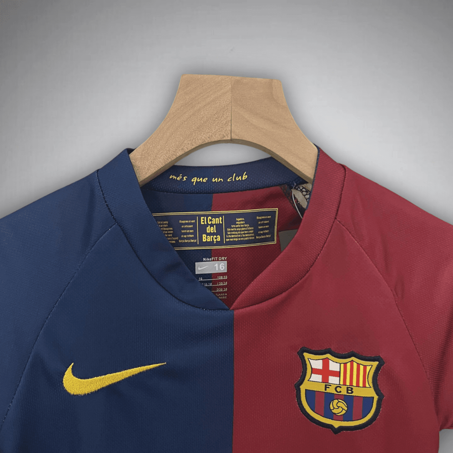 2009 FC Barcelona UCL Final Kids Size Kit from FootballPrestige.club - Premium Football Kits