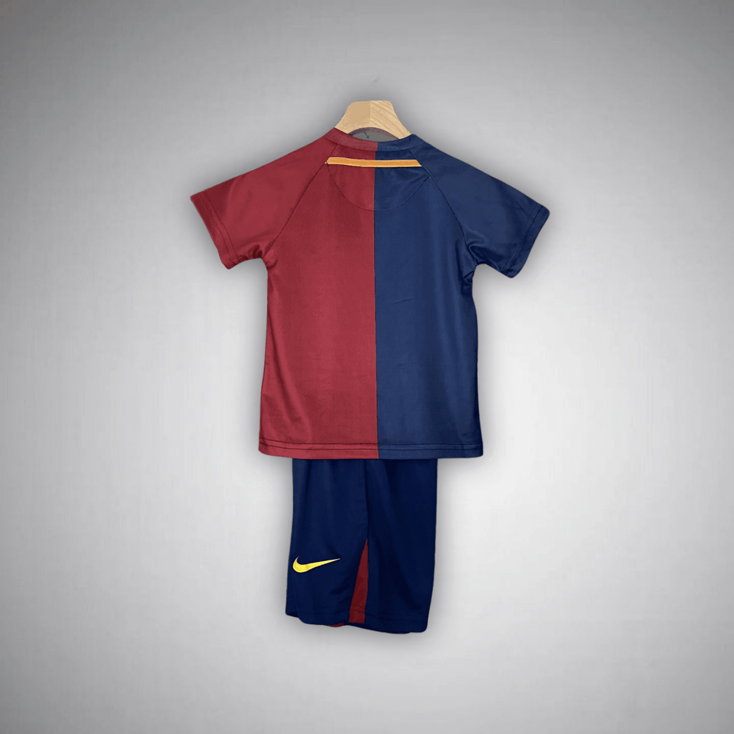 2009 FC Barcelona UCL Final Kids Size Kit from FootballPrestige.club - Premium Football Kits