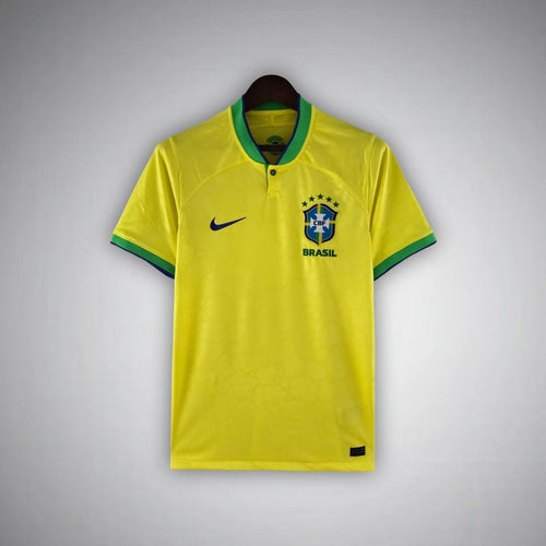 2022 Brazil Home Kit from FootballPrestige.com - Premium Football Kits