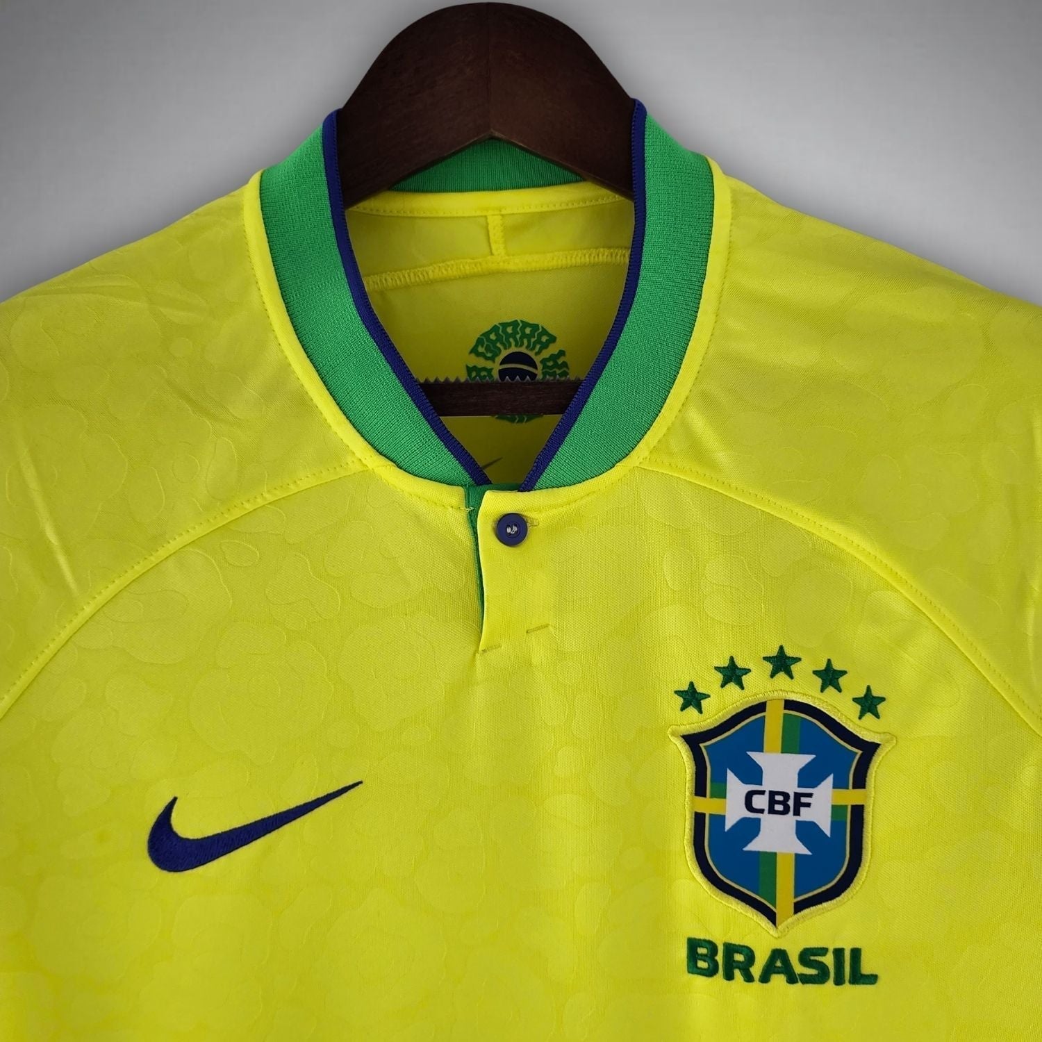 2022 Brazil Home Kit from FootballPrestige.com - Premium Football Kits