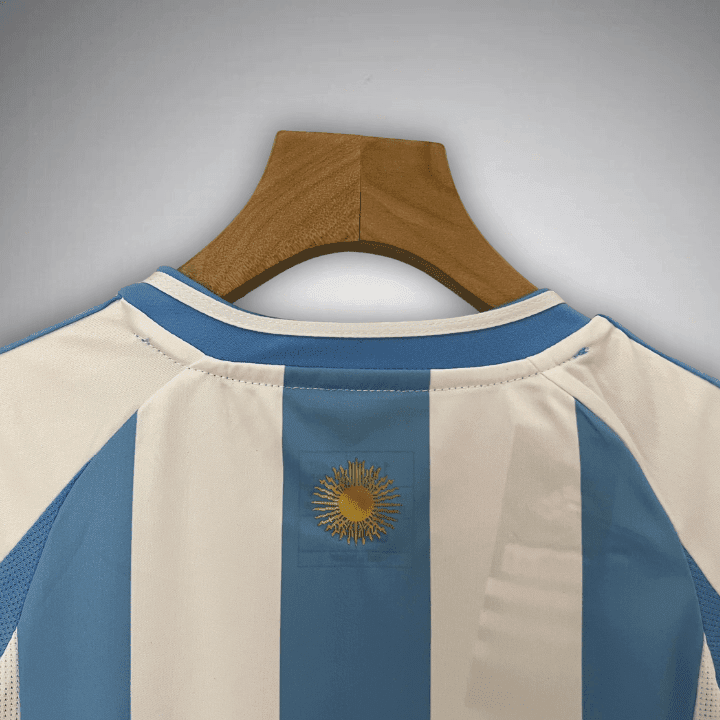 2024 Argentina Home Kids Size Kit from FootballPrestige.com - Premium Football Kits