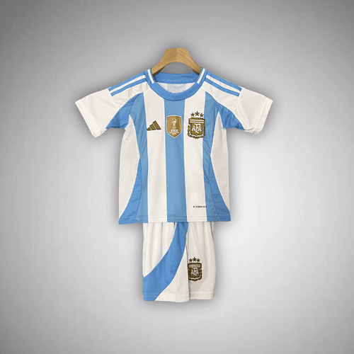 2024 Argentina Home Kids Size Kit from FootballPrestige.com - Premium Football Kits