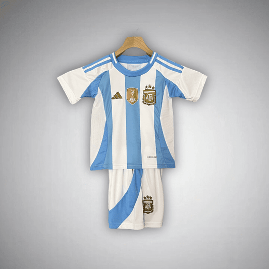 2024 Argentina Home Kids Size Kit from FootballPrestige.com - Premium Football Kits