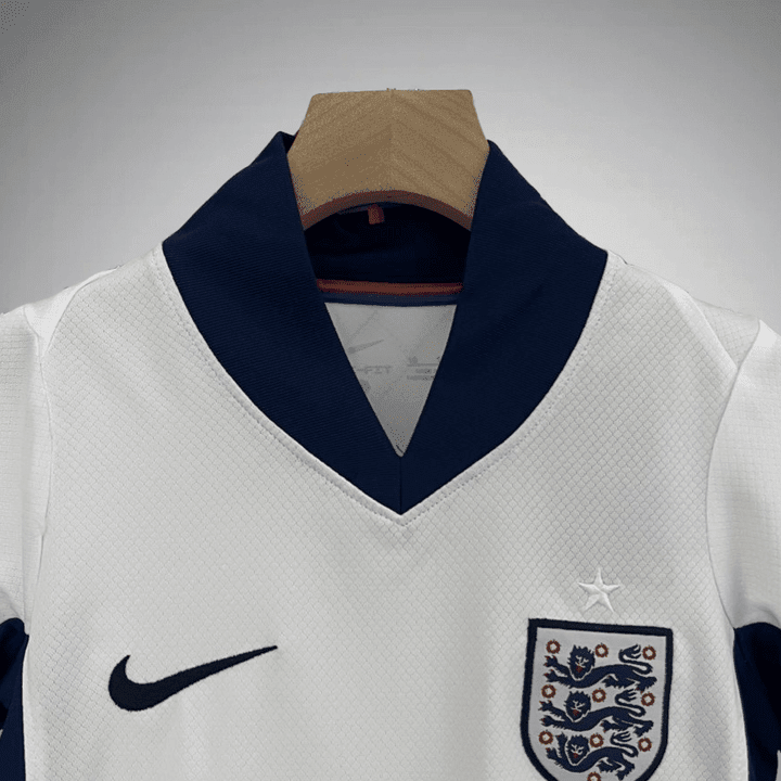 2024 England Home Kids Size Kit from FootballPrestige.com - Premium Football Kits