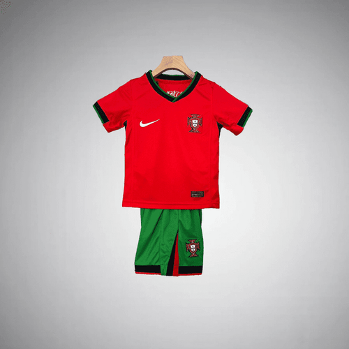 2024 Portugal Home Kids Size Kit from FootballPrestige.com - Premium Football Kits