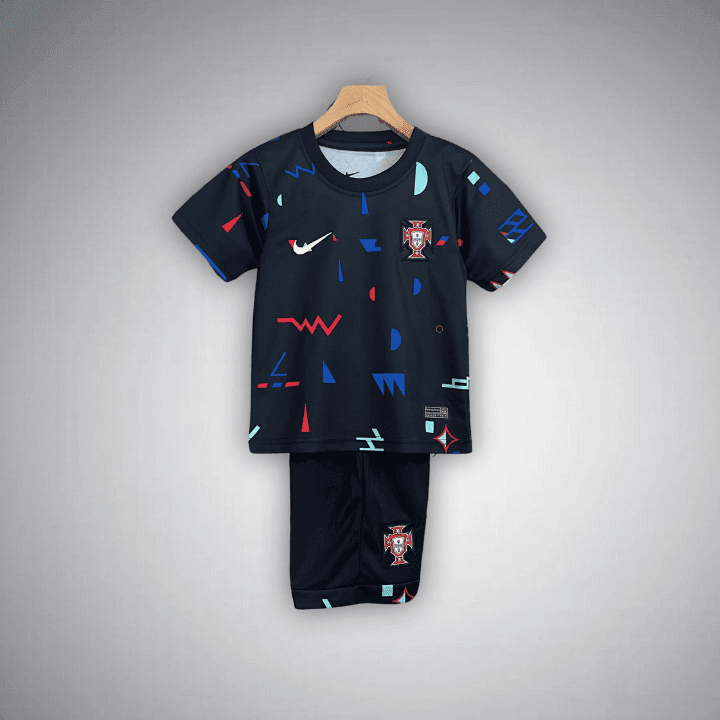2024 Portugal Pre - Match Kids Size Kit from FootballPrestige.com - Premium Football Kits