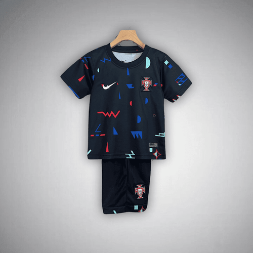 2024 Portugal Pre - Match Kids Size Kit from FootballPrestige.com - Premium Football Kits