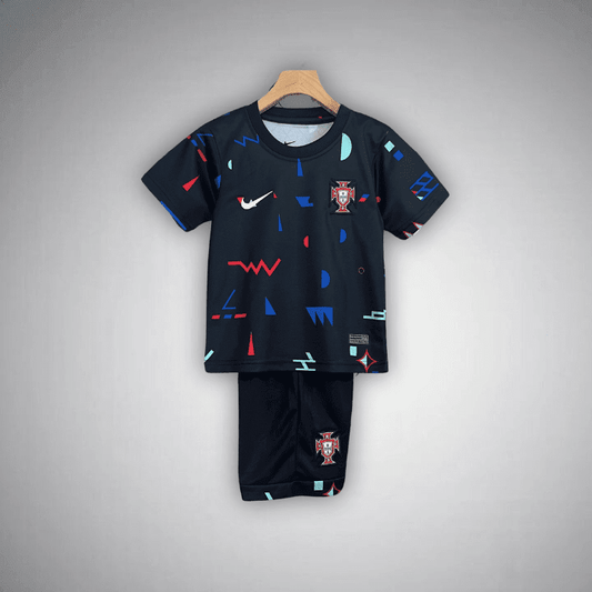 2024 Portugal Pre - Match Kids Size Kit from FootballPrestige.com - Premium Football Kits