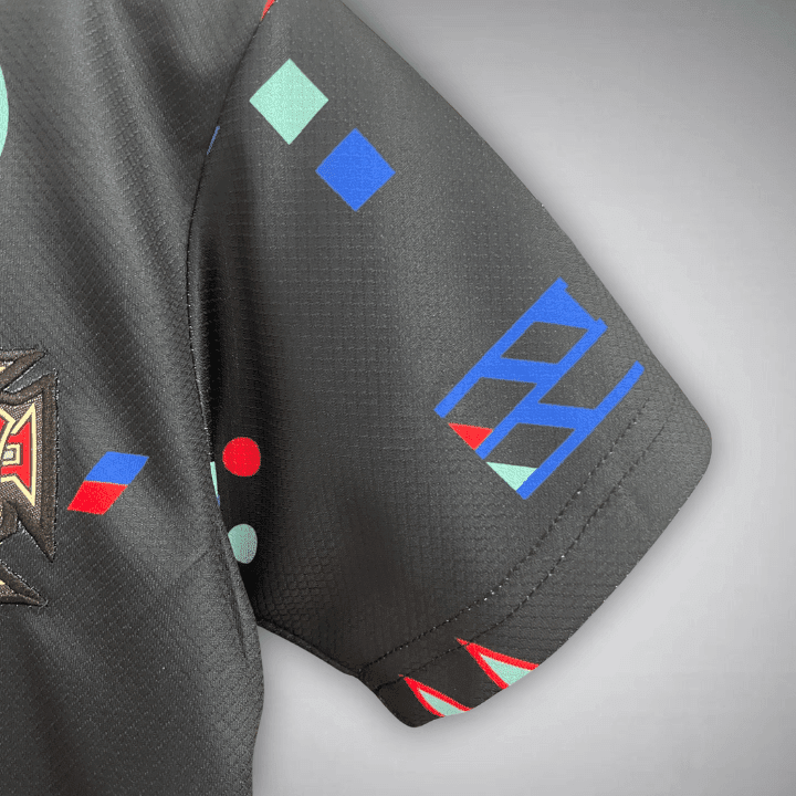 2024 Portugal Pre-Match Kids Size Kit from FootballPrestige.club - Premium Football Kits