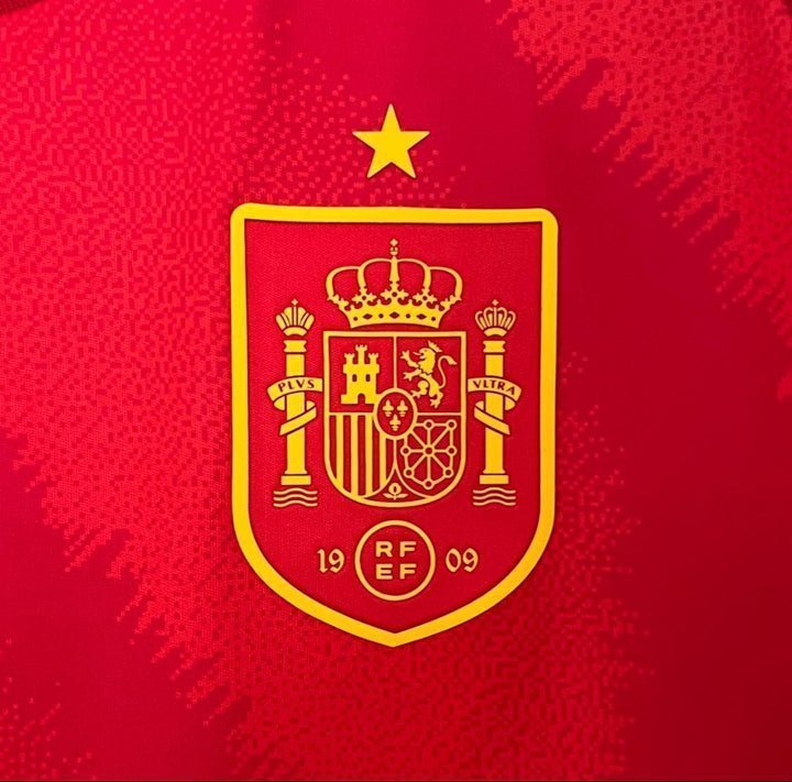 2024 Spain Home Kit from FootballPrestige.club - Premium Football Kits