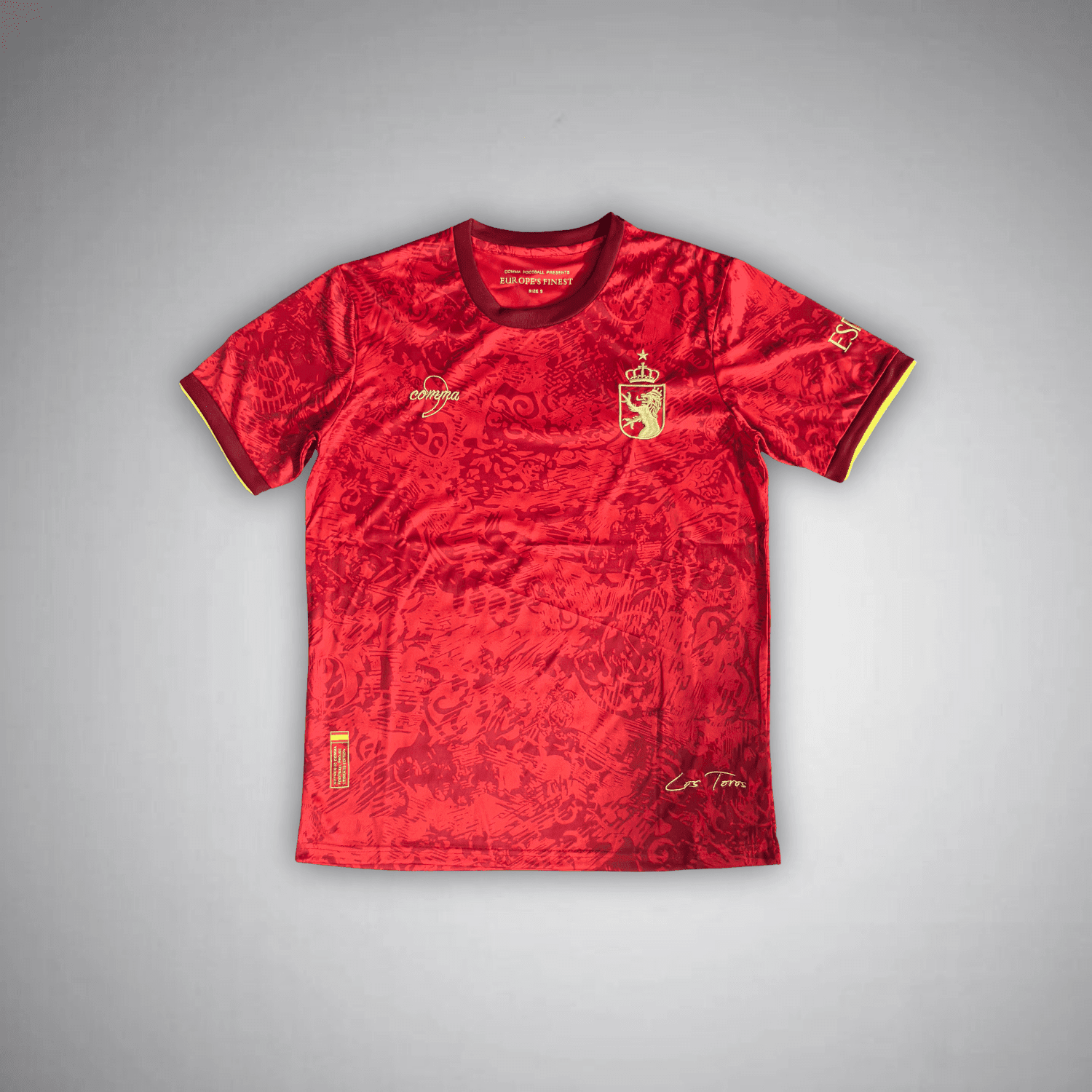 2024 Spain "Los Toros" Premium Kit from FootballPrestige.com - Premium Football Kits