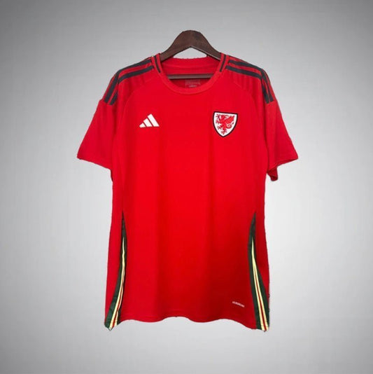 2024 Wales Home Kit from FootballPrestige.com - Premium Football Kits