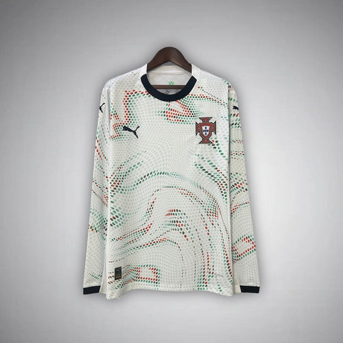 2025 Portugal Away Long Sleeve Kit from FootballPrestige.shop - Premium Concept kits