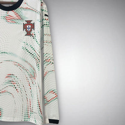 2025 Portugal Away Long Sleeve Kit from FootballPrestige.shop - Premium Concept kits
