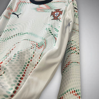 2025 Portugal Away Long Sleeve Kit from FootballPrestige.shop - Premium Concept kits