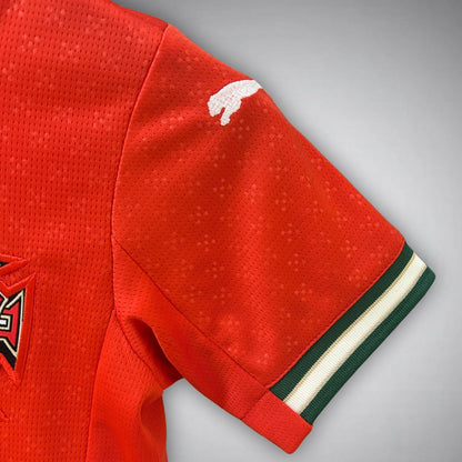 2025 Portugal Home Kids Size Kit from FootballPrestige.com - Premium Football Kits