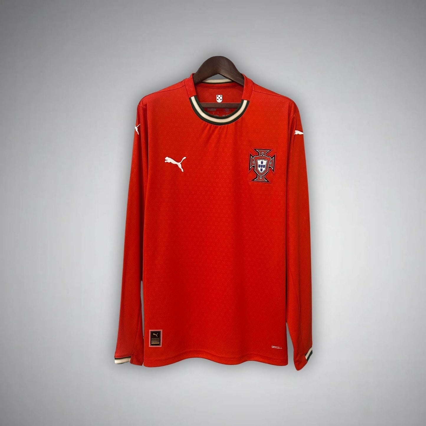 2025 Portugal Home Long Sleeve Kit from FootballPrestige.com - Premium Football Kits