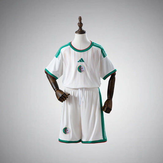 2026 Algeria Home Kids Size Kit from FootballPrestige.com - Premium Football Kits