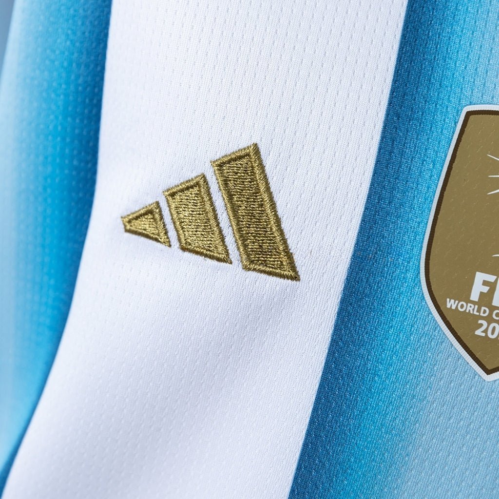 2026 Argentina Home Kids Size Kit from FootballPrestige.club - Premium Football Kits