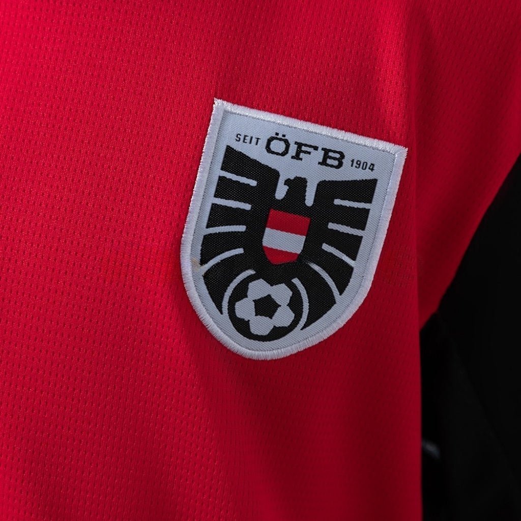 2026 Austria Home Kids Size Kit from FootballPrestige.club - Premium Football Kits