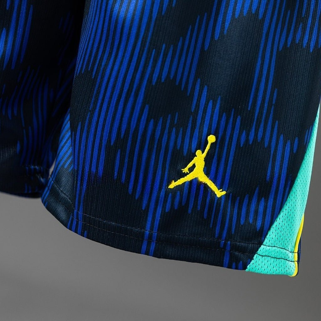 2026 Brazil Away Kids Size Kit from FootballPrestige.club - Premium Football Kits