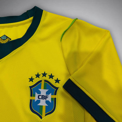 2026 Brazil Home Kit from FootballPrestige.com - Premium Football Kits