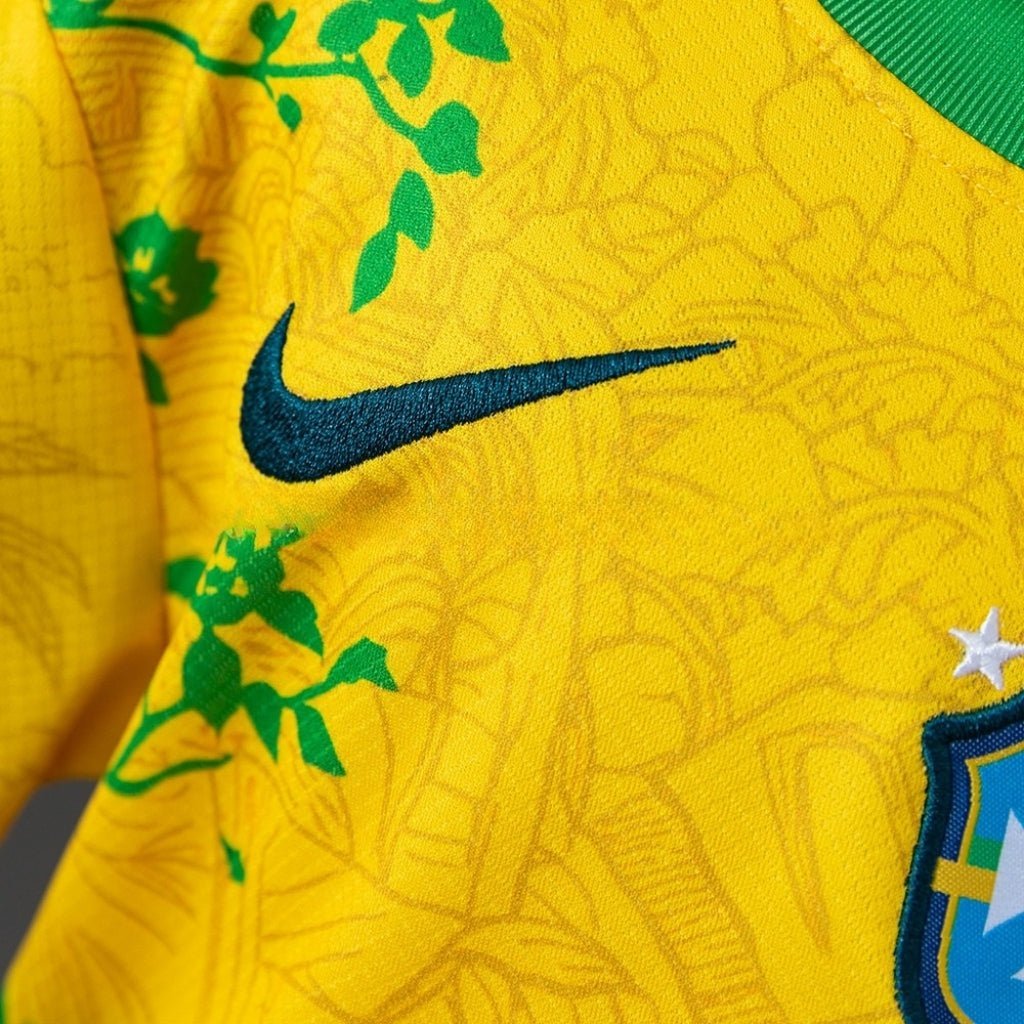 2026 Brazil "Rio Wings" Kids Size Kit from FootballPrestige.com - Premium Football Kits
