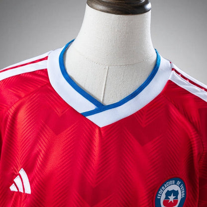 2026 Chile Home Kids Size Kit from FootballPrestige.com - Premium Football Kits