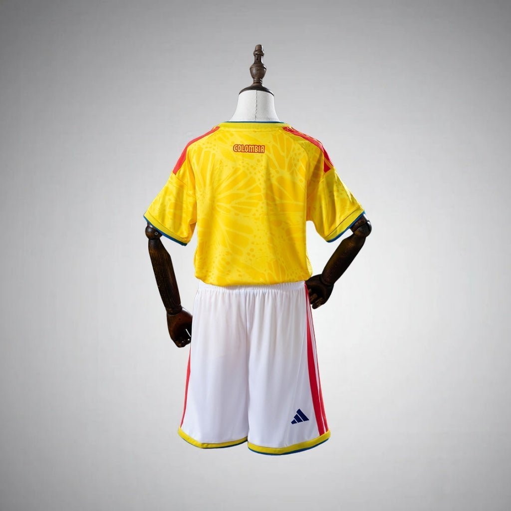 2026 Colombia Home Kids Size Kit from FootballPrestige.club - Premium Football Kits