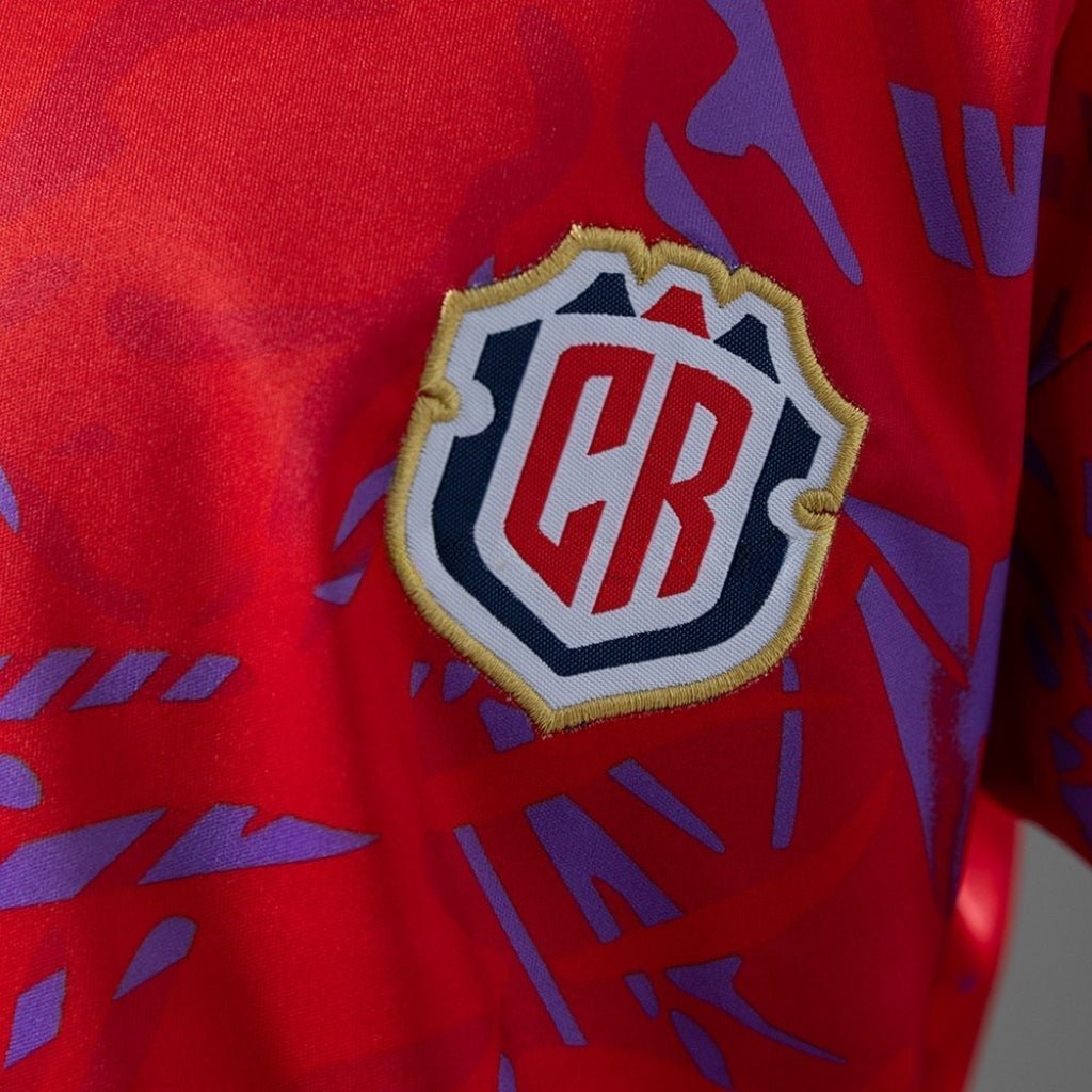 2026 Costa Rica Home Kids Size Kit from FootballPrestige.club - Premium Football Kits