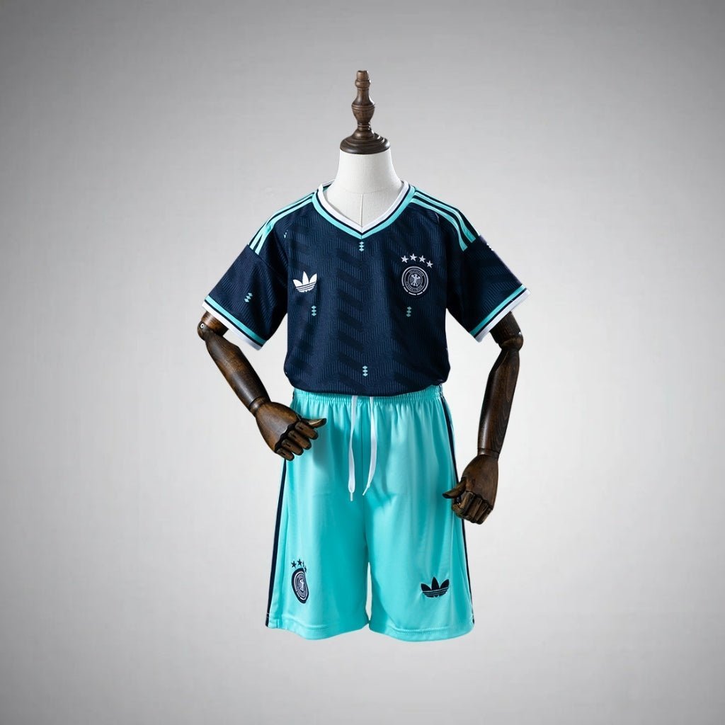 2026 Germany Away Kids Size Kit from FootballPrestige.club - Premium Football Kits