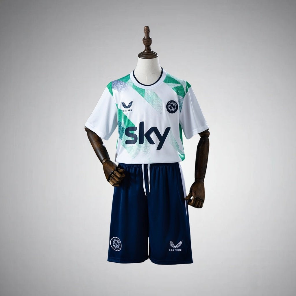 2026 Ireland Away Kids Size Kit from FootballPrestige.club - Premium Football Kits